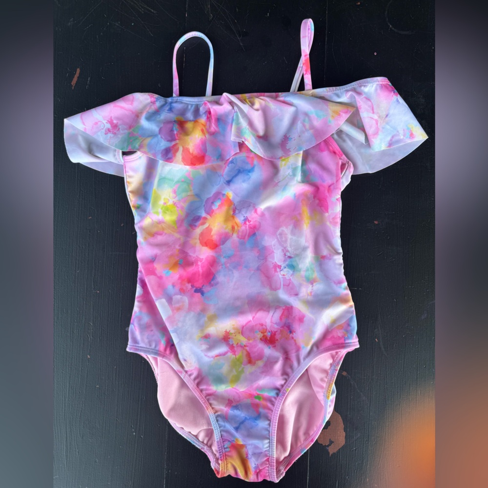 Cat & Jack Vibrant Pink and Yellow Swimwear